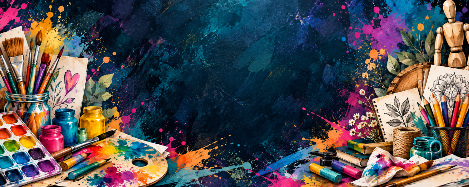 od 8. 10. 2026 otevíráme nový kroužek<br> 
Free Art dílna I. <br>  
pro děti od 9 do 11 let <br>