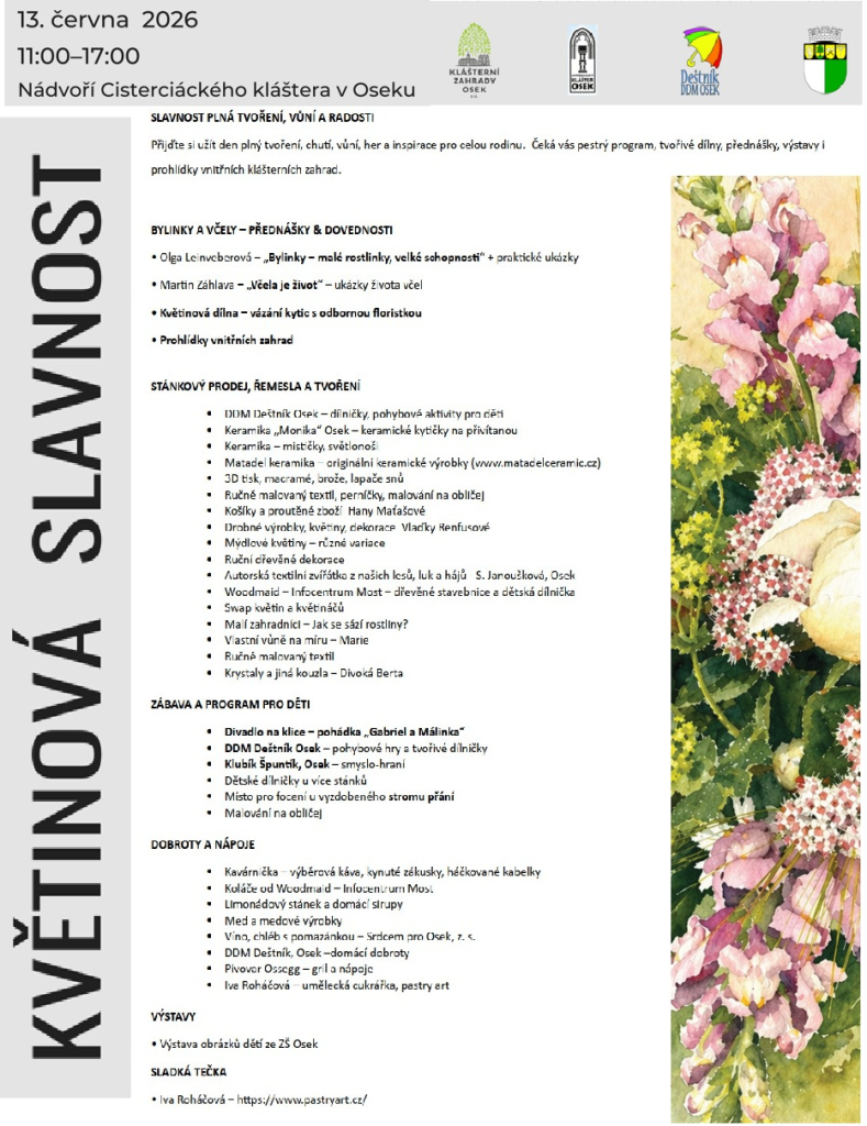 Květinová slavnost - program akce