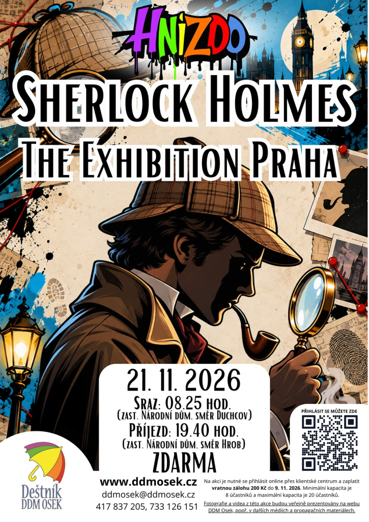 Klub Hnízdo: Sherlock Holmes - The Exhibition