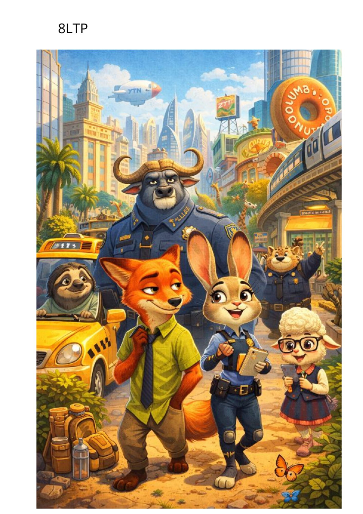 08. letní příměstský tábor - Zootropolis