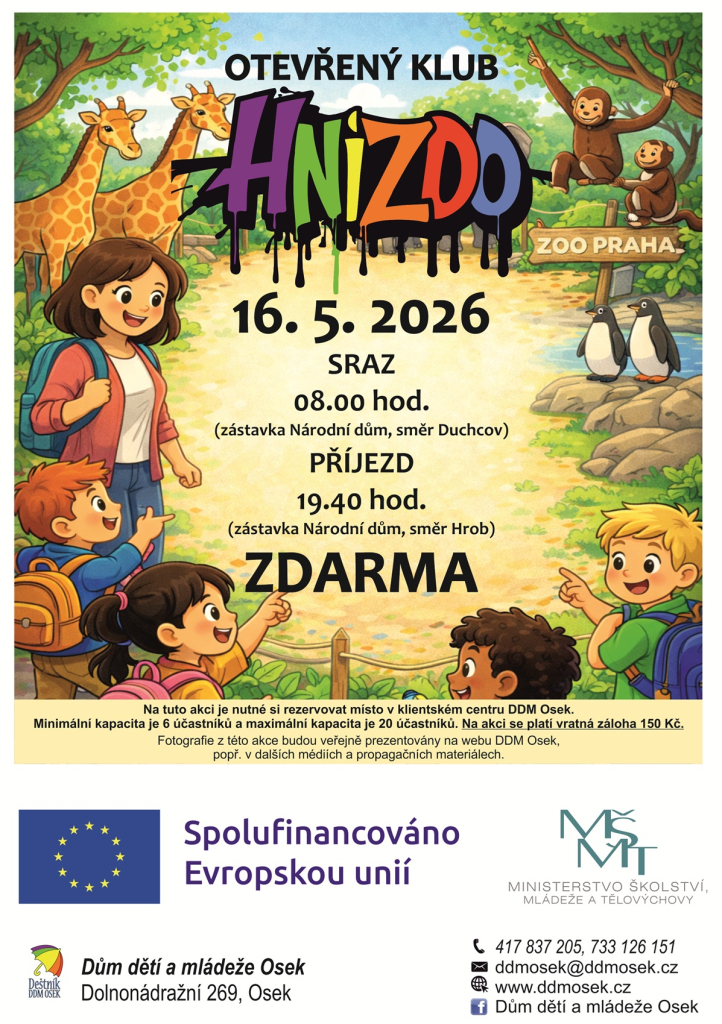 ZOO Praha s klubem Hnízdo