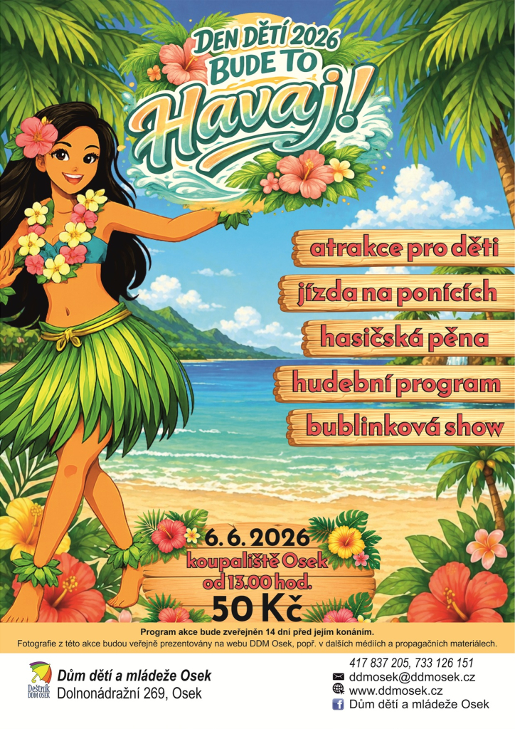 Den dětí 2026 - Bude to Havaj!