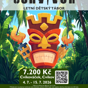 Letní dětský tábor - Survivor