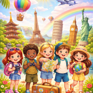 11. letní příměstský tábor - Letem světem (MŠ, ZŠ)