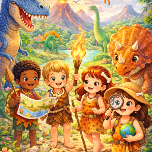 10. letní příměstský tábor - Cesta do pravěku (MŠ, ZŠ)